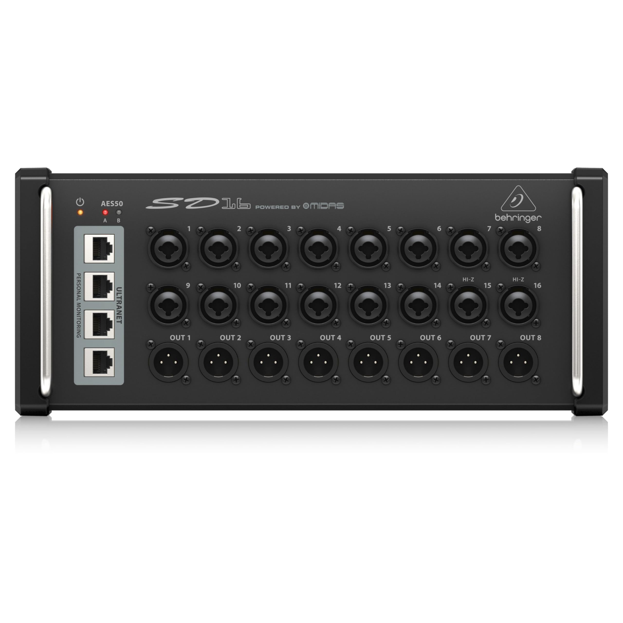 Behringer SD8 boîtier de scène 8 entrées AES50 Ultranet