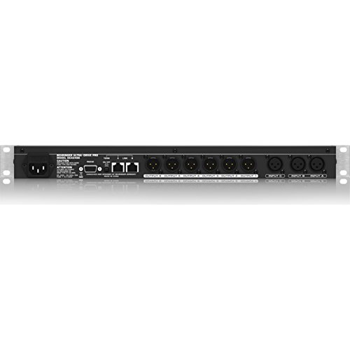 Behringer DCX2496 gestionnaire haut-parleur 24-Bit/96 kHz 6 sorties
