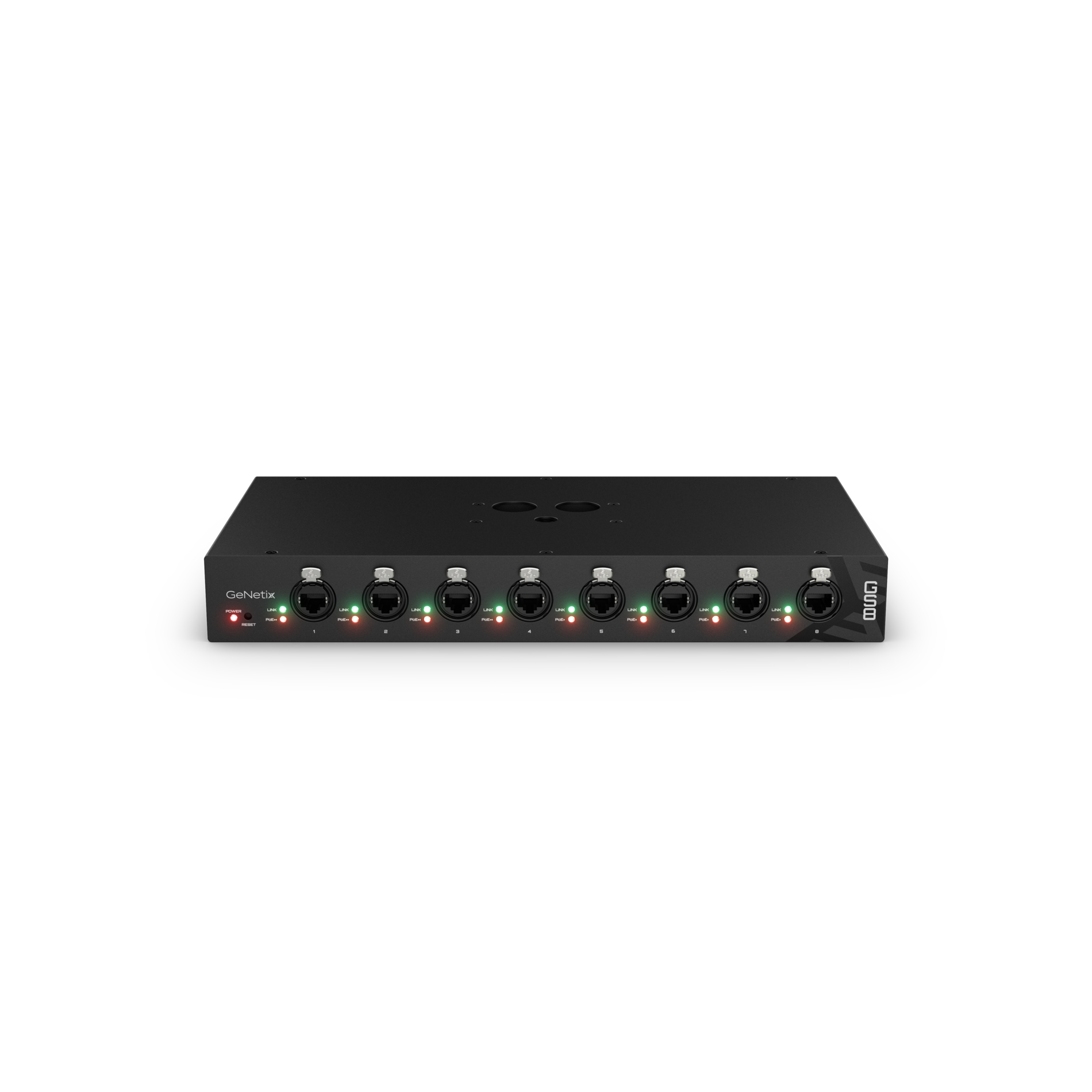ChamSys GeNetix GS8 switch PoE 8 ports Gigabit 200W