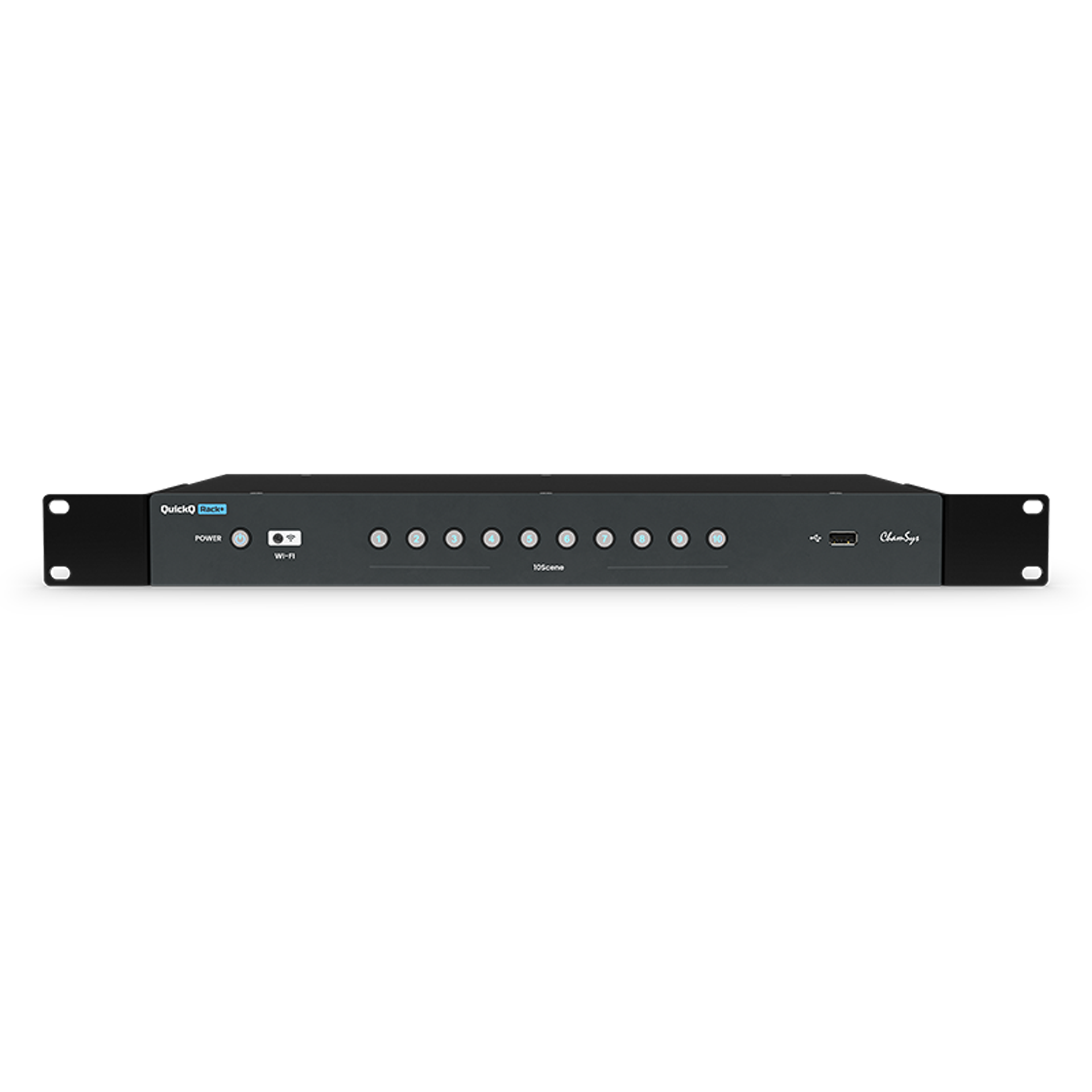 ChamSys QuickQ Rack+ console DMX rack 6 univers WiFi
