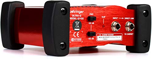 Behringer Ultra-G GI100 boîte DI guitare simulateur 4x12