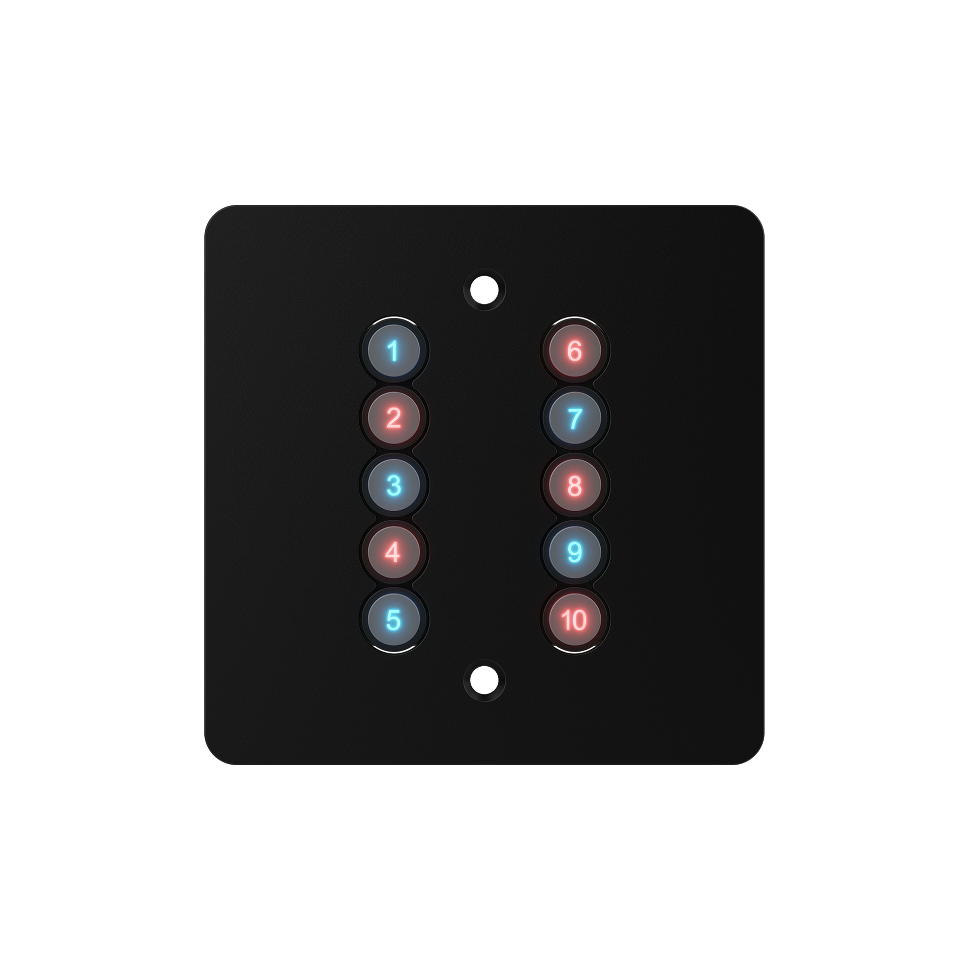 Chamsys GeNetix 10Scene Wall Plate plaque murale DMX lot de 2