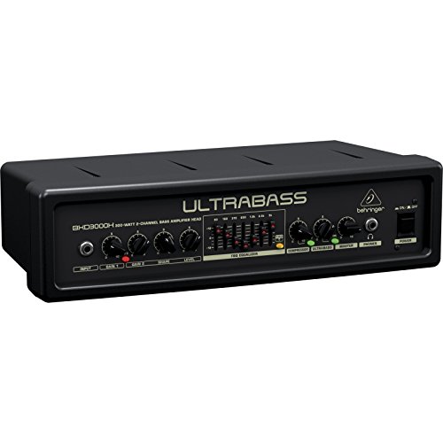 Behringer BXD3000H tête ampli basse 300 W 2 canaux FBQ