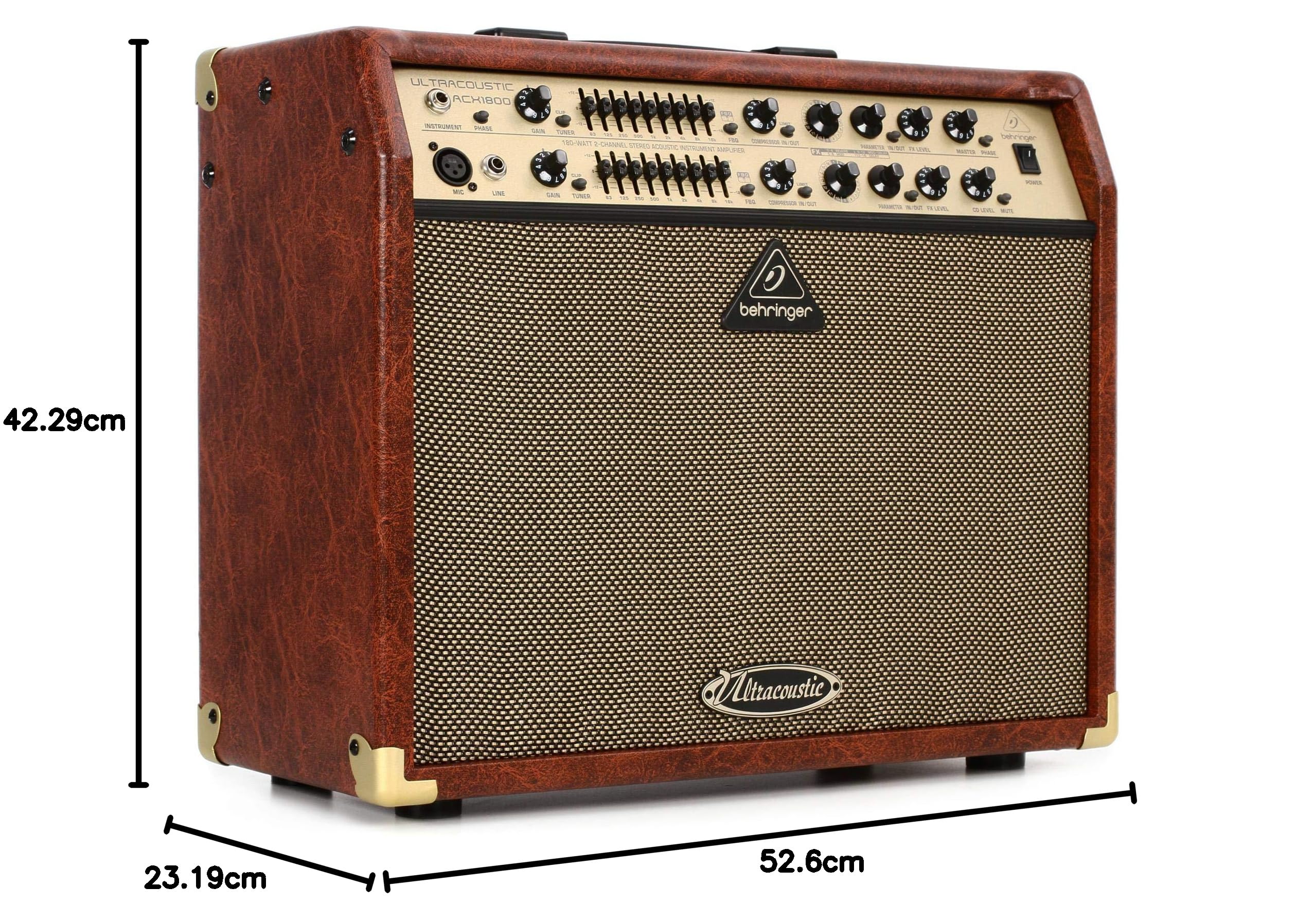 Behringer ACX1800 Ultracoustic ampli combo 180W noir