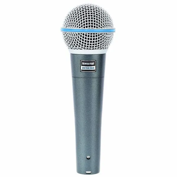 Shure Beta 58 micro dynamique supercardioïde chant