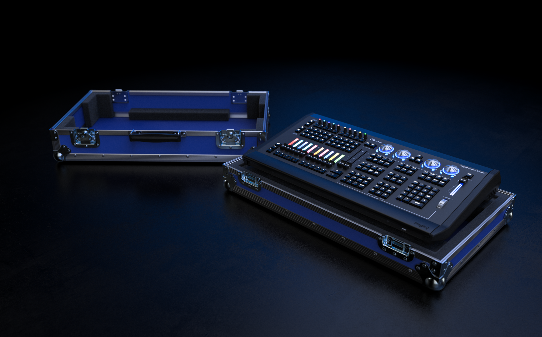 ChamSys MagicQ flight case Stadium Connect rigide