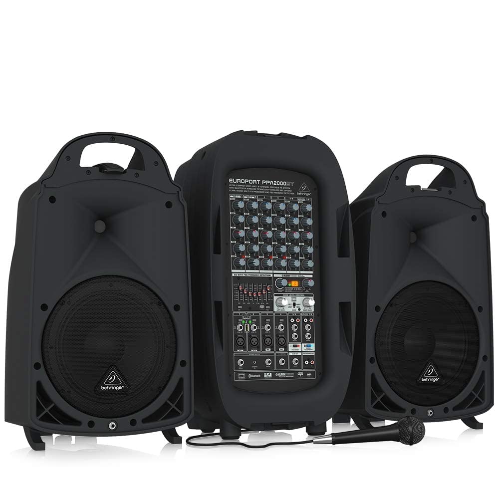Behringer Europort PPA2000BT système sono portable Bluetooth 2000W