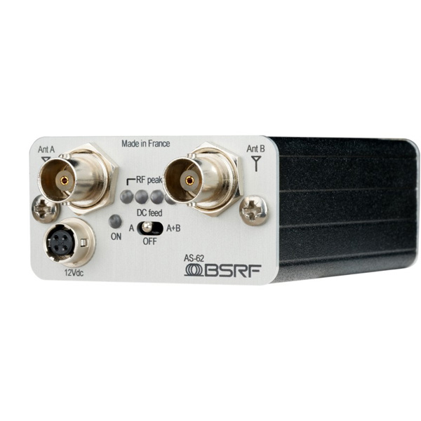 BSRF AS62 splitter RF 1x BNC vers 3x SMA