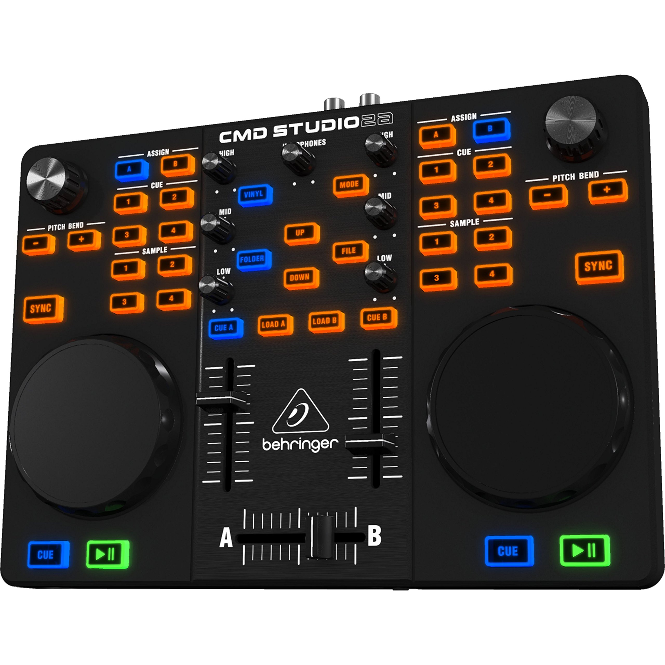 Behringer CMD Studio 2A contrôleur DJ USB 4 canaux