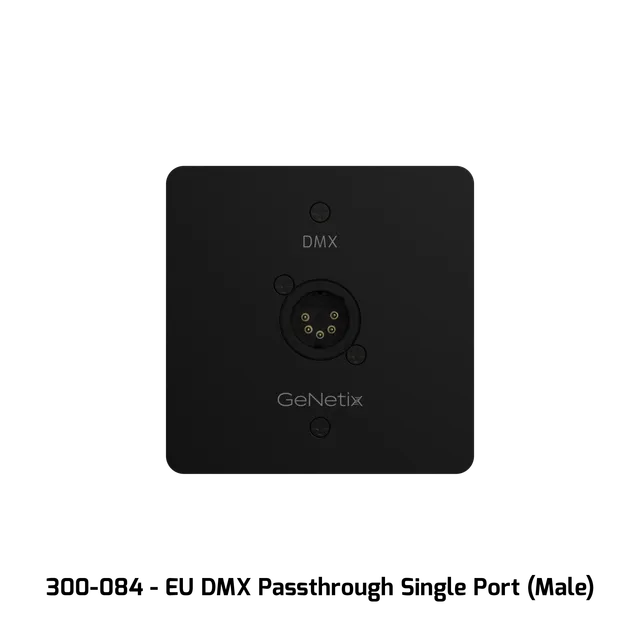 ChamSys GeNetix Plaque Murale DMX Passthrough 5 Broches