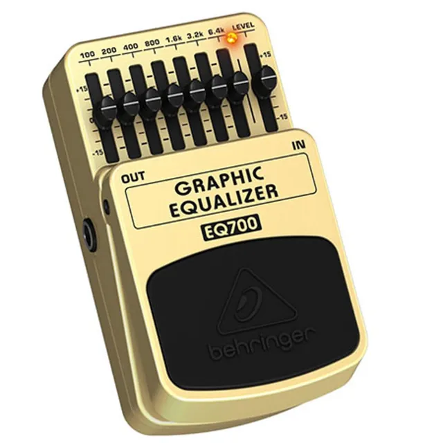 Behringer EQ-700 égaliseur guitare 7 bandes 100 Hz-6,4 kHz