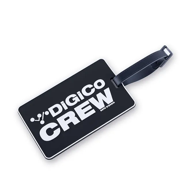 DiGiCo SD-Range Crew étiquette bagage noire Safe Travels