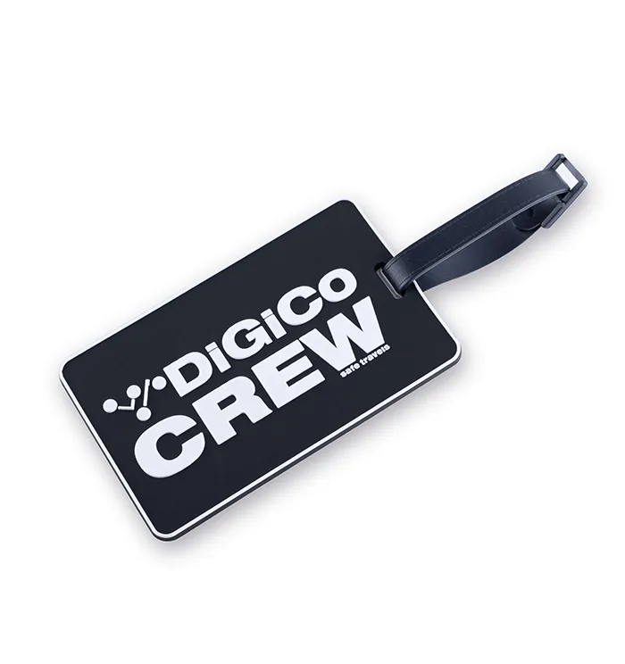 DiGiCo SD-Range Crew étiquette bagage noire Safe Travels