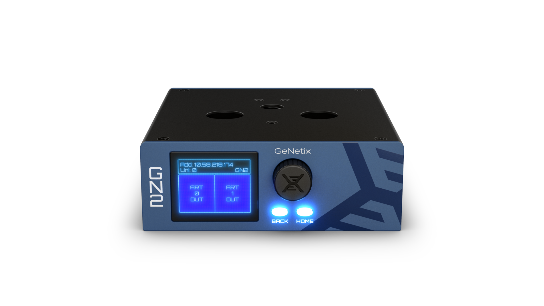 ChamSys GeNetix GN2 node Ethernet-DMX 2 ports USB-C