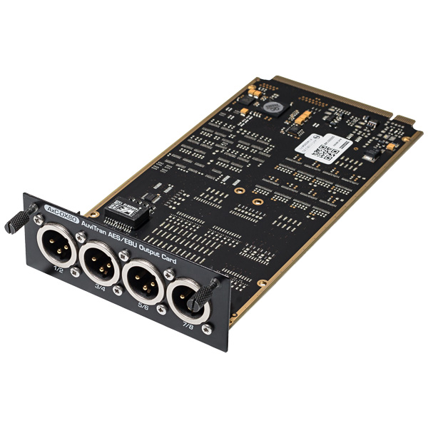 Fréquence AUDIO Auvitran AxC-DX8O Carte 8 AES XLR