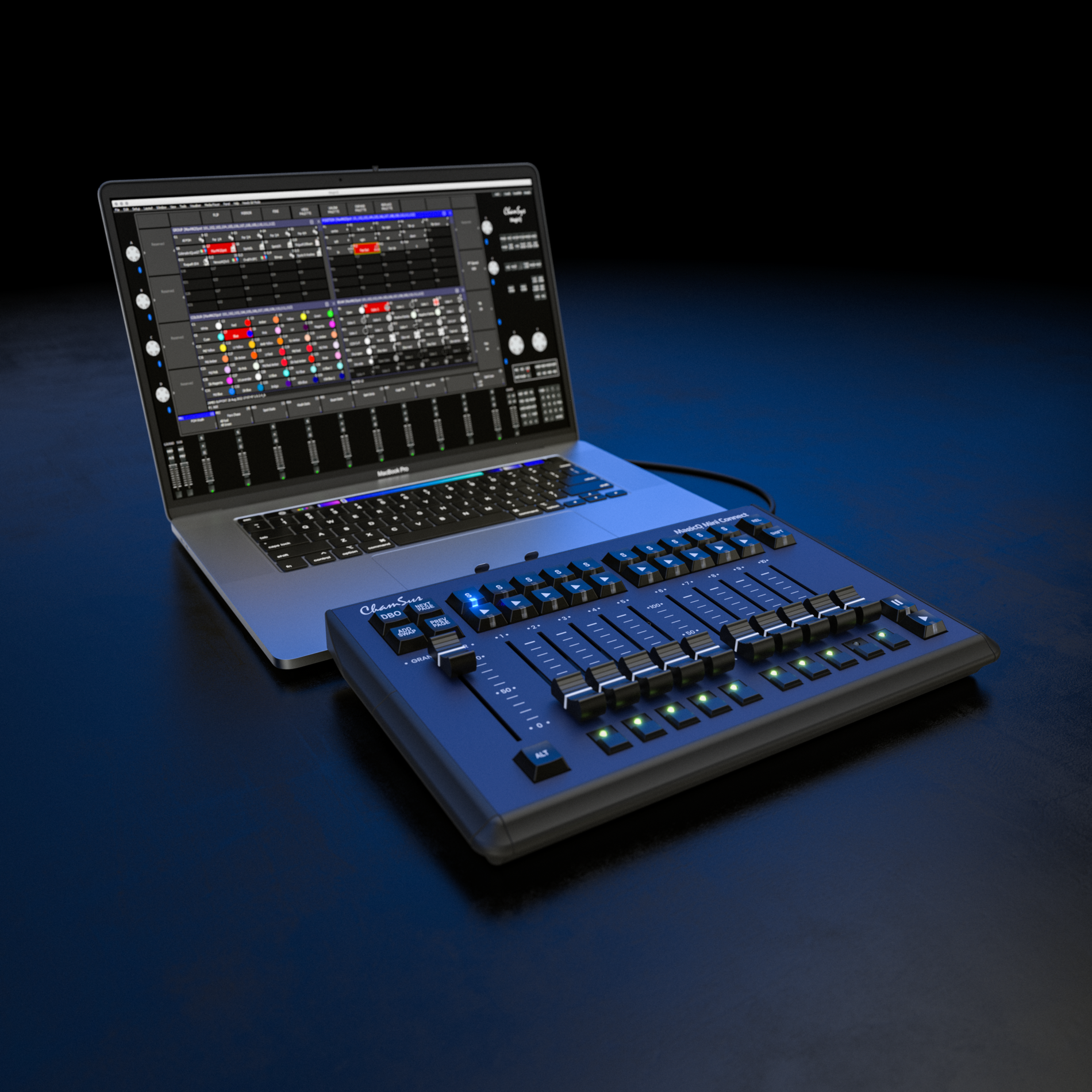 ChamSys MagicQ Compact Mini Connect contrôleur DMX USB