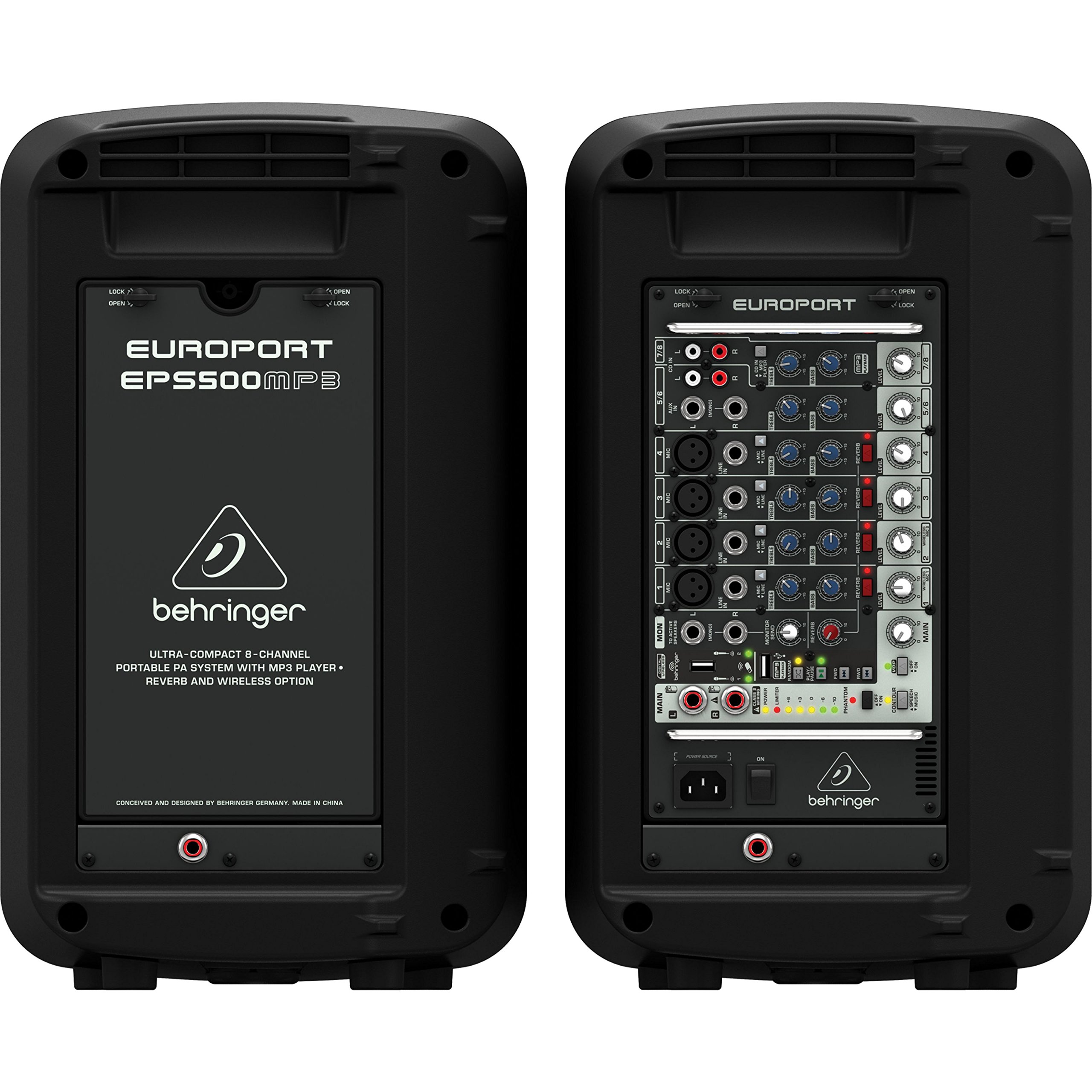 Behringer EPS500MP3 système sono portable 500W MP3