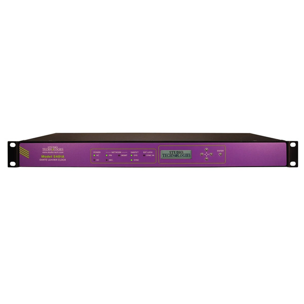 Fréquence Audio Studio Technologies 5401 master clock Dante