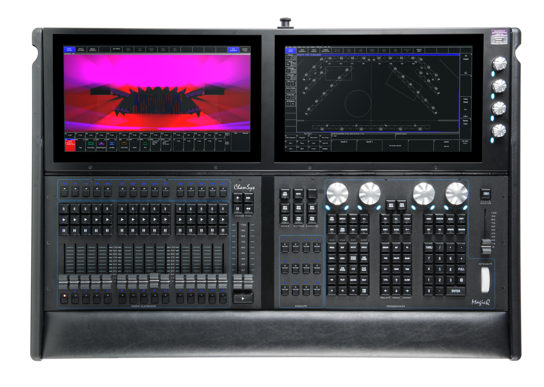 Chamsys MagicQ MQ500 Stadium console lumière 200 univers