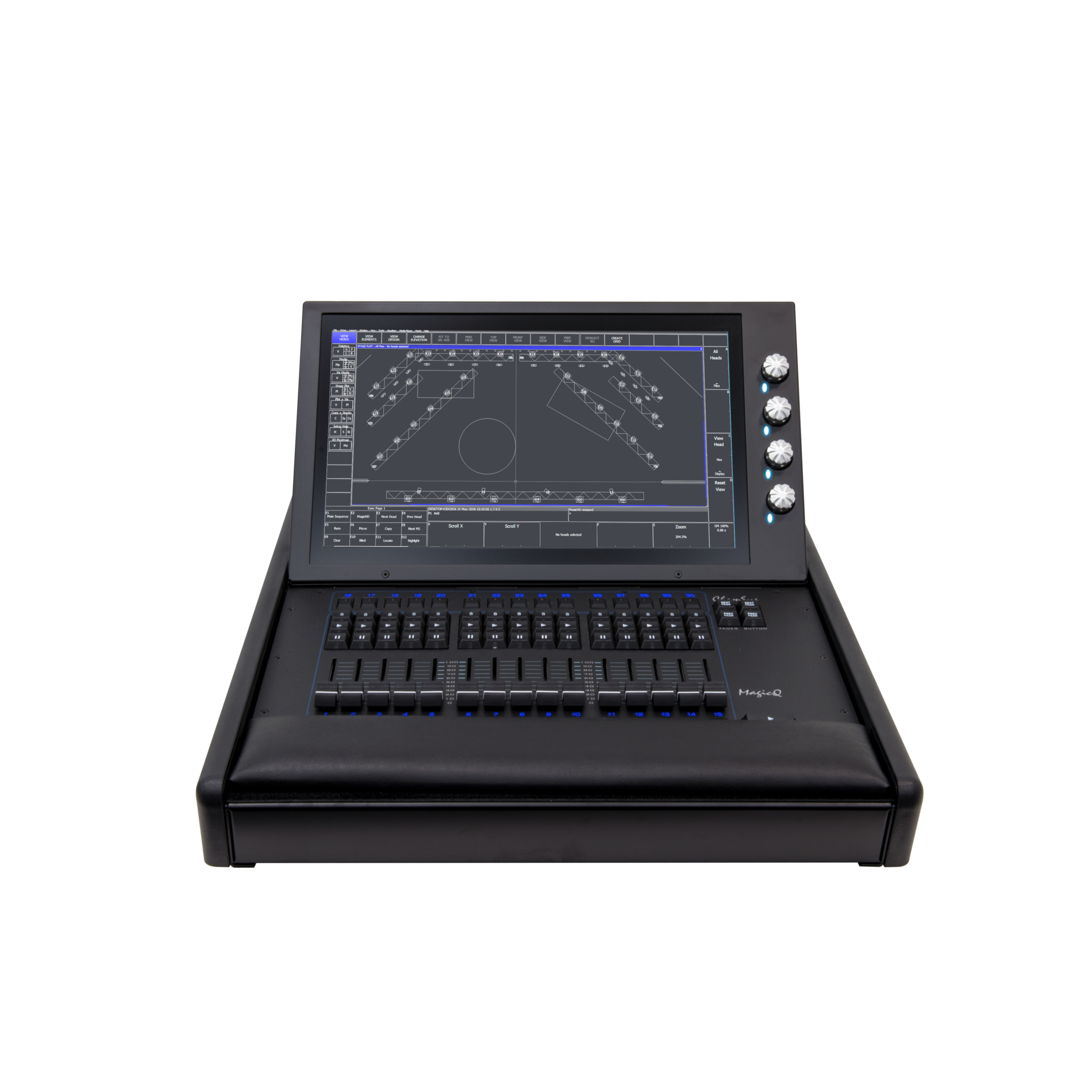 ChamSys Legacy MagicQ MQ500 Stadium Wing console DMX tactile