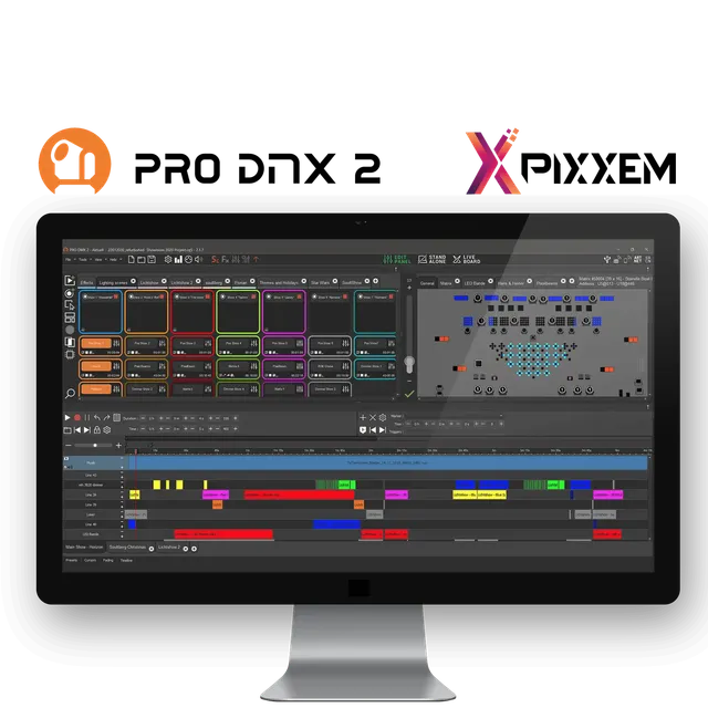 Chromateq Software YEAR licence compatibilité DMX