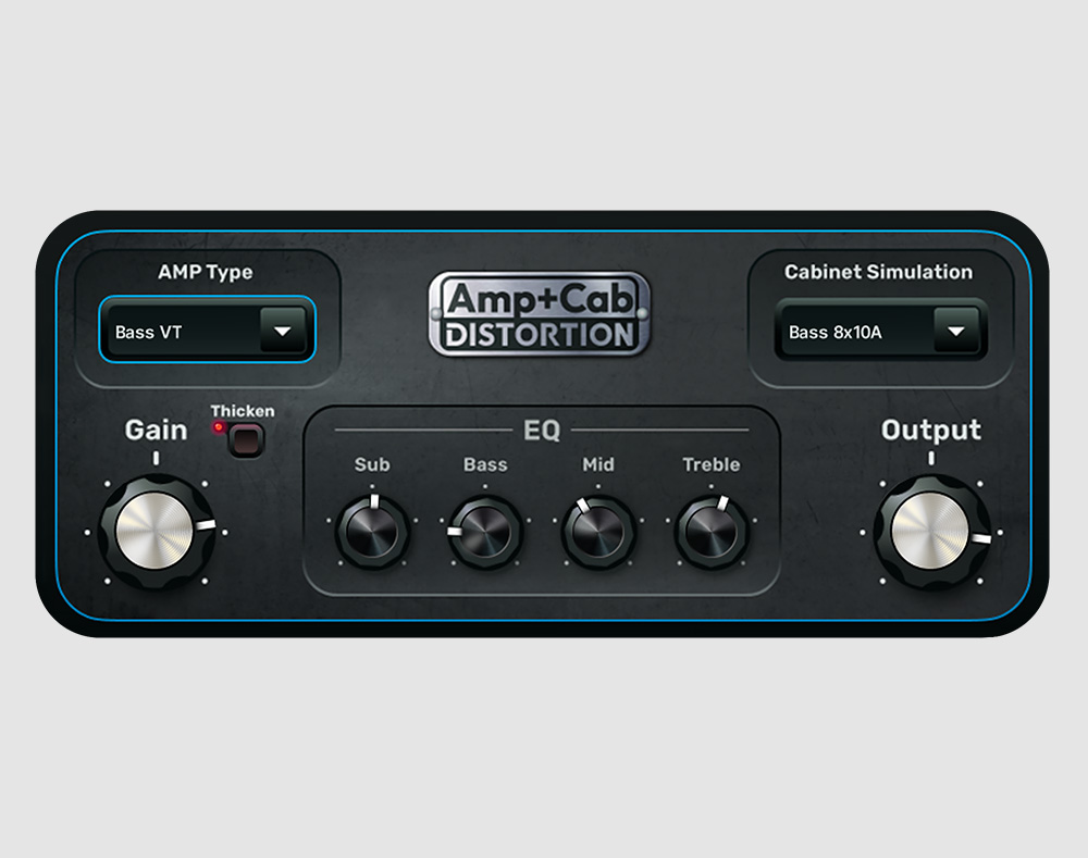 Allen & Heath dLive Amp+Cab Distortion distorsion ampli