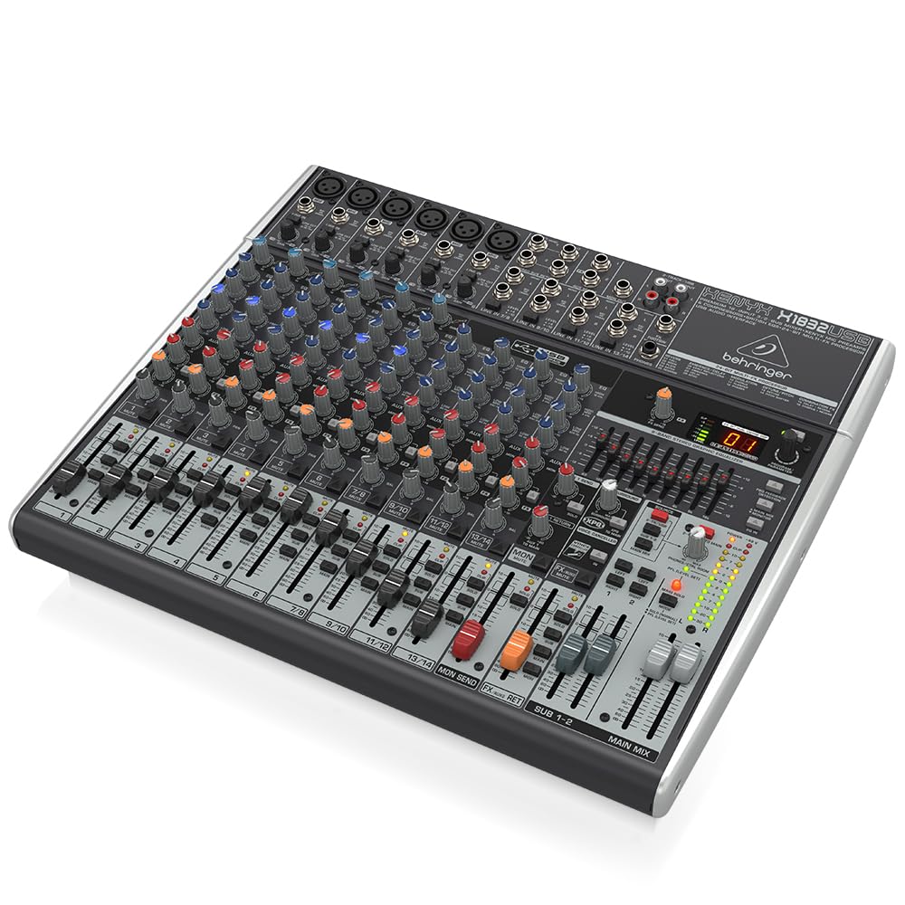 Behringer Xenyx X1832USB table de mixage 18 entrées USB effets