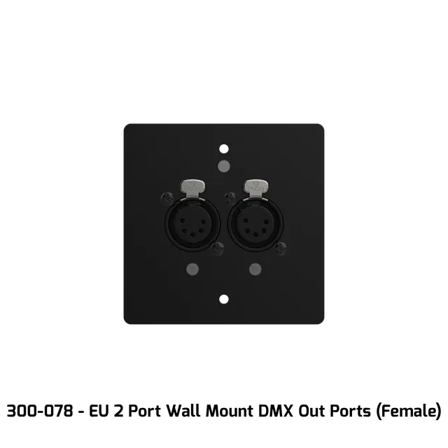 Chamsys GeNetix GW2O Node DMX mural 2 ports PoE