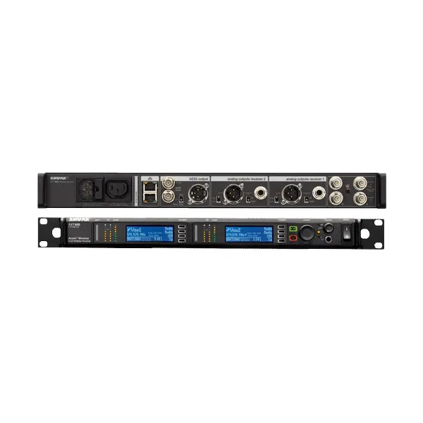 Fréquence HF Shure AXT400 double récepteur 470-698