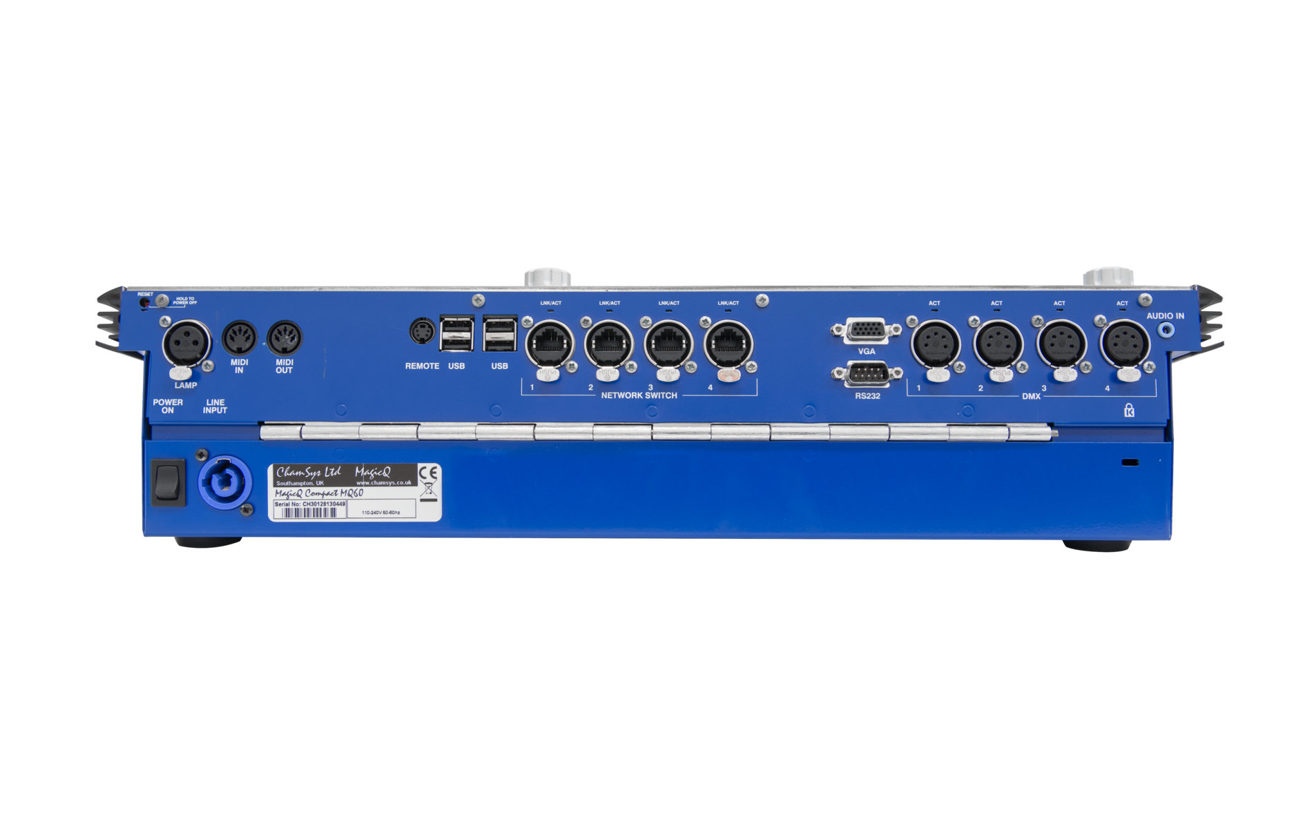 Chamsys MQ60 console lumière compacte 12 univers