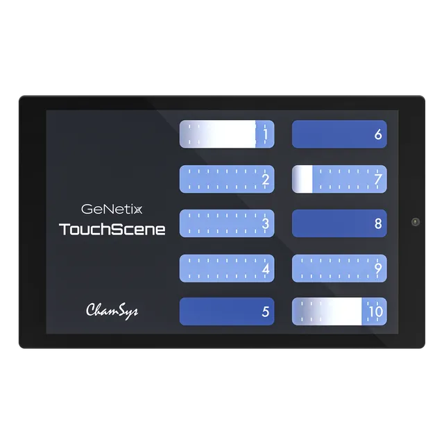 ChamSys GeNetix TouchScene écran tactile 8 pouces PoE