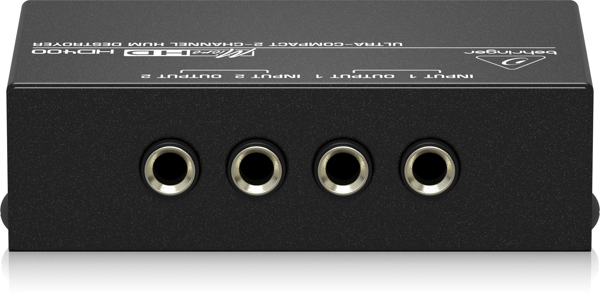 Behringer HD400 Hum Eliminator anti-ronflette 2 canaux RCA TRS