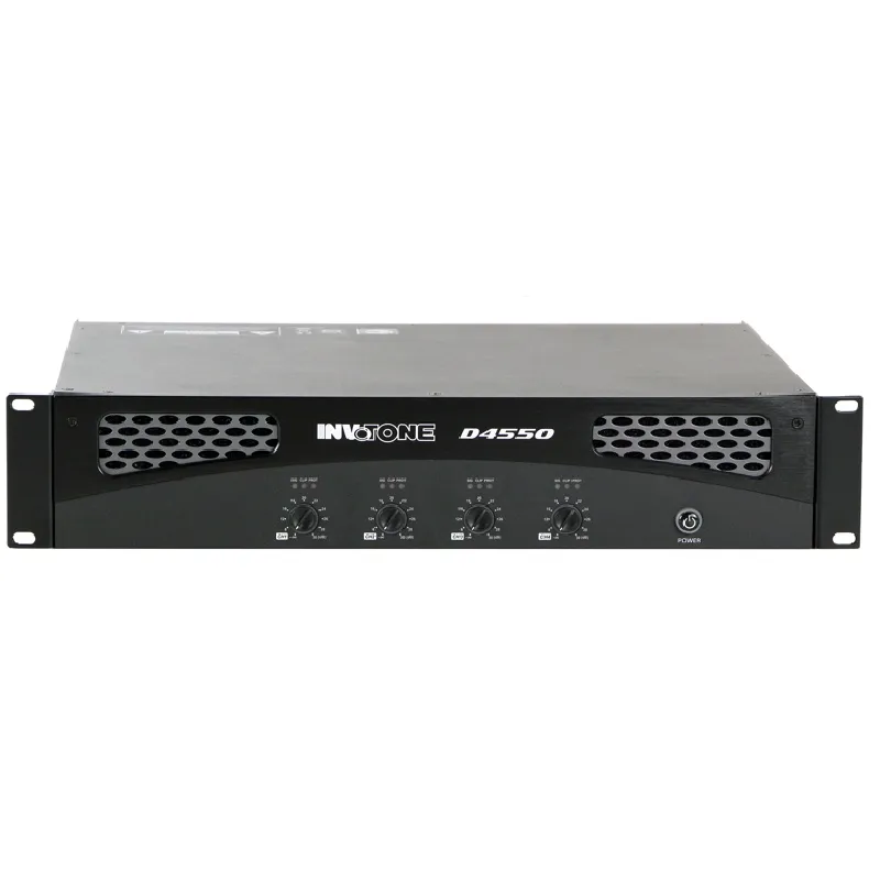 Invotone D4550 amplificateur puissance 4 canaux 4x750W