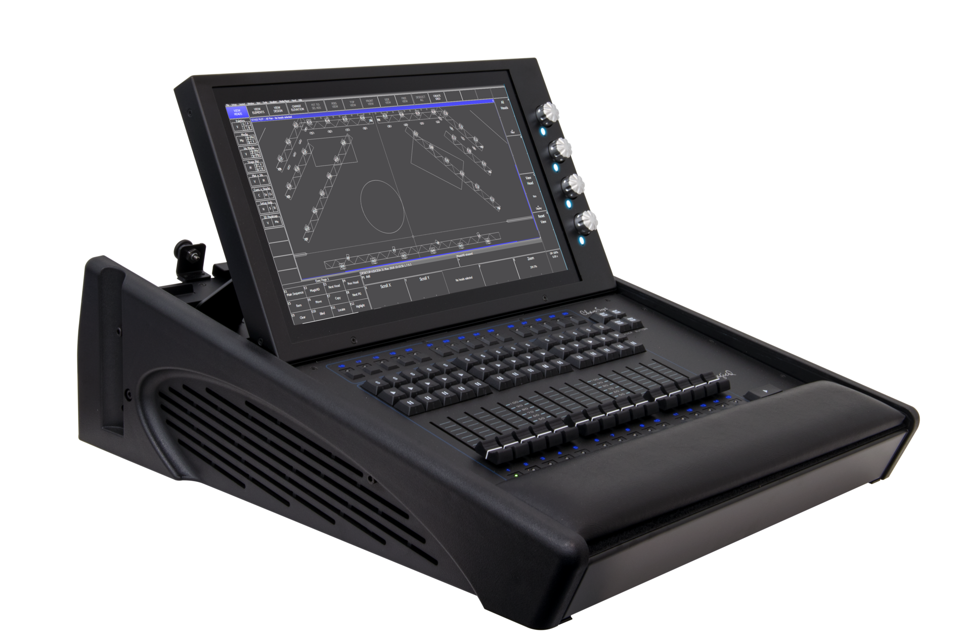 ChamSys Legacy MagicQ MQ500 Stadium Wing console DMX tactile