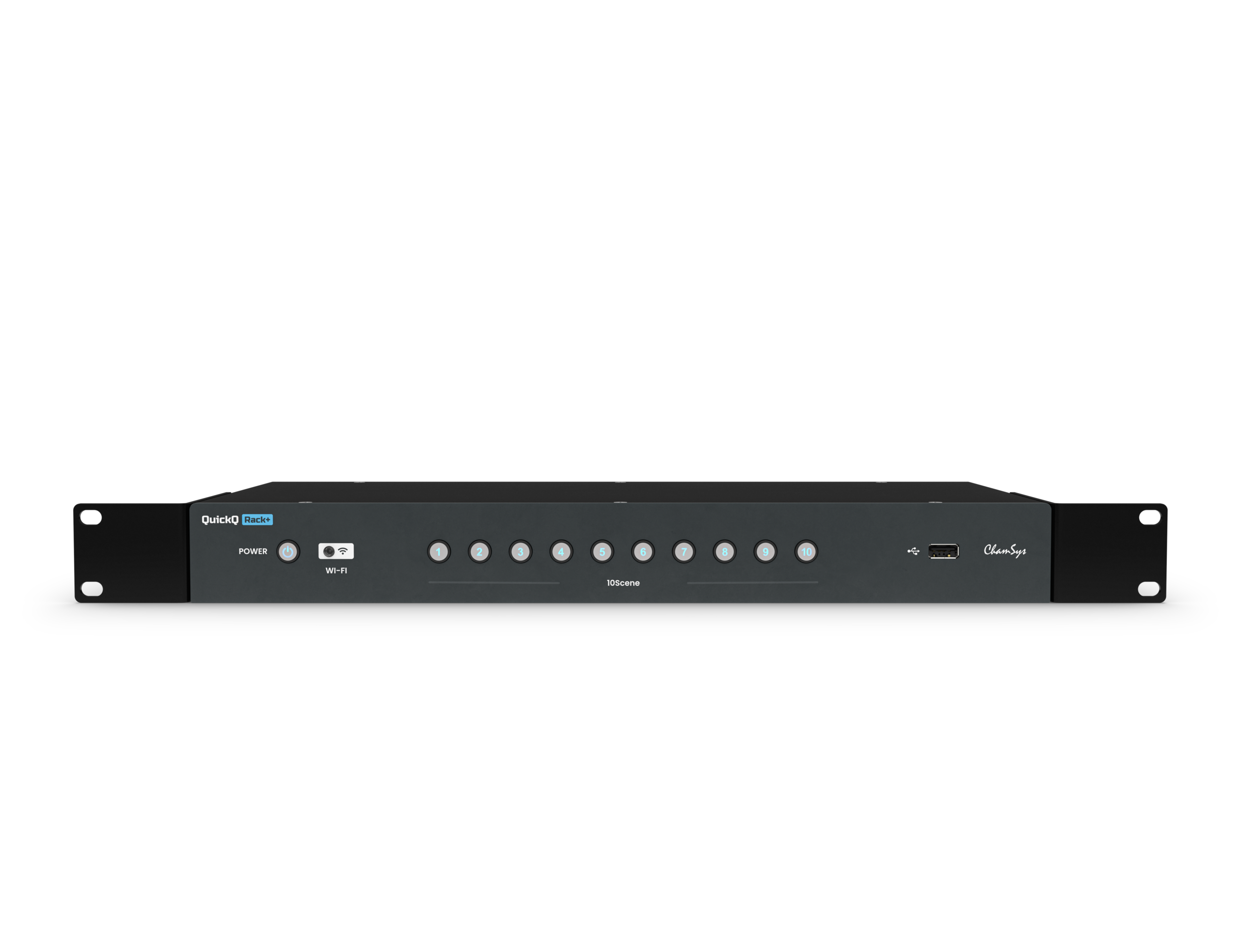 ChamSys QuickQ Rack+ console DMX rack 6 univers WiFi