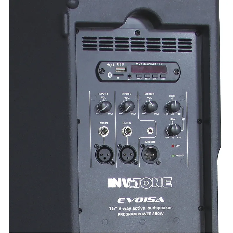 Invotone EVO15A enceinte active 15 pouces Bluetooth