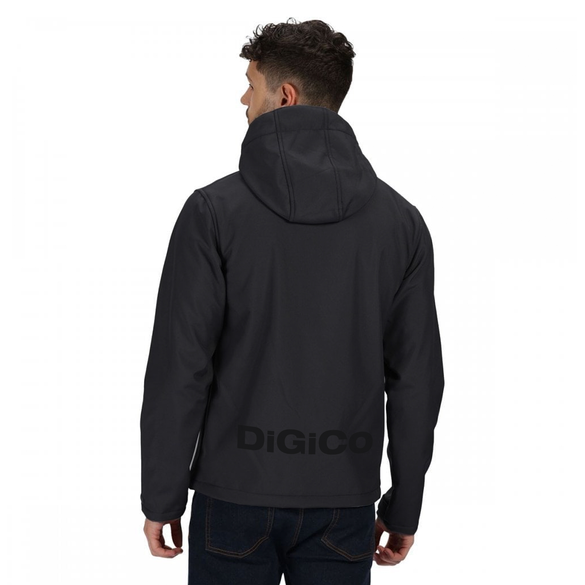 DiGiCo SD-Range Venturer veste softshell noire capuche S-XXL