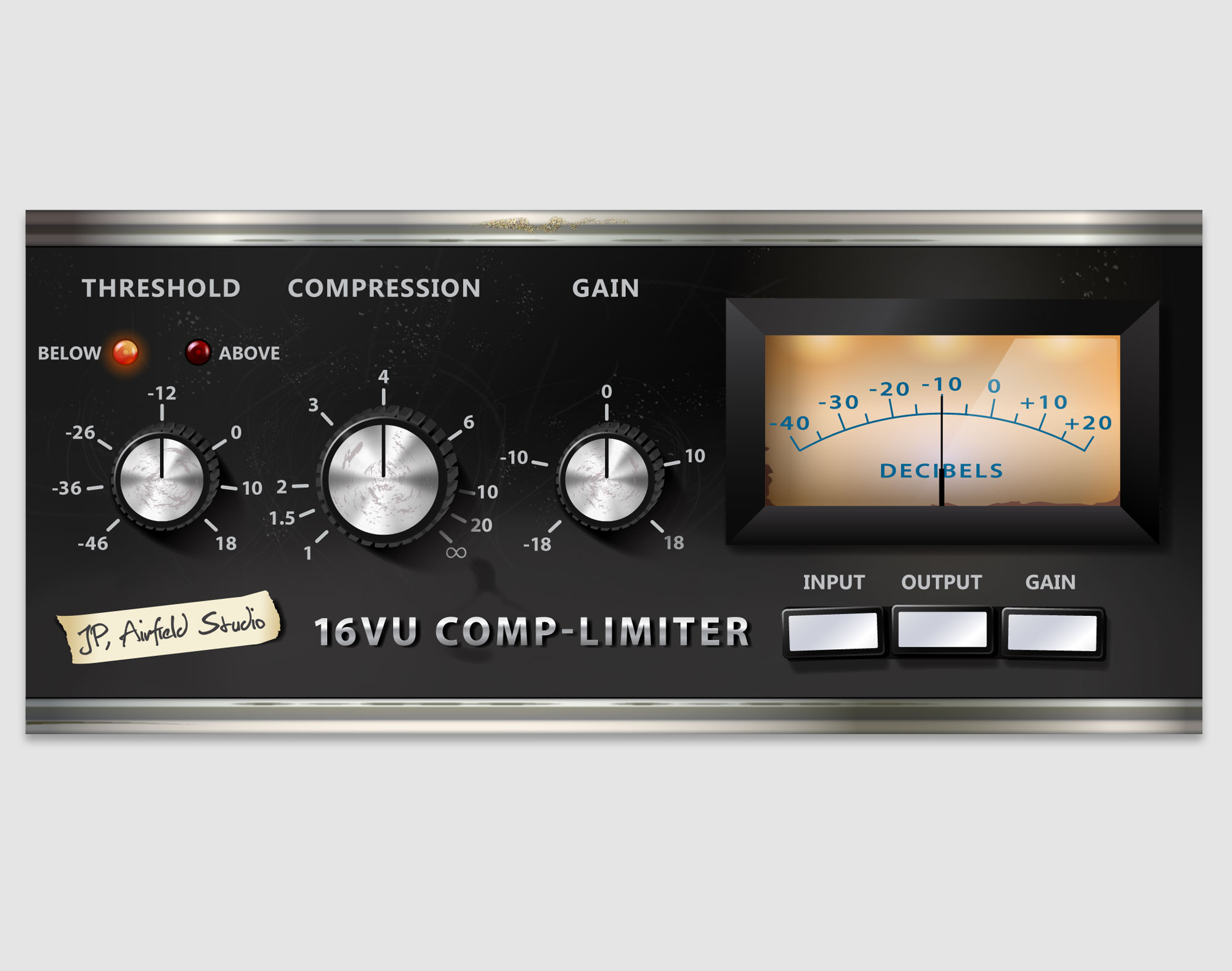 Allen & Heath dLive 16VU Compresseur Limiteur VCA RMS