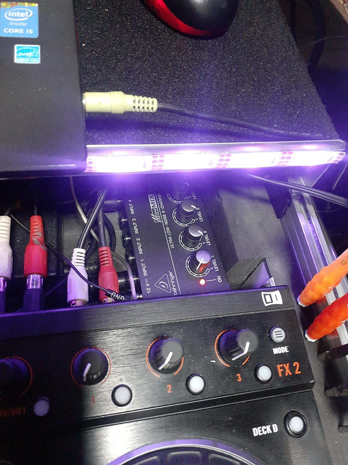 Behringer Micromix MX400 mixeur ligne 4 voies mono