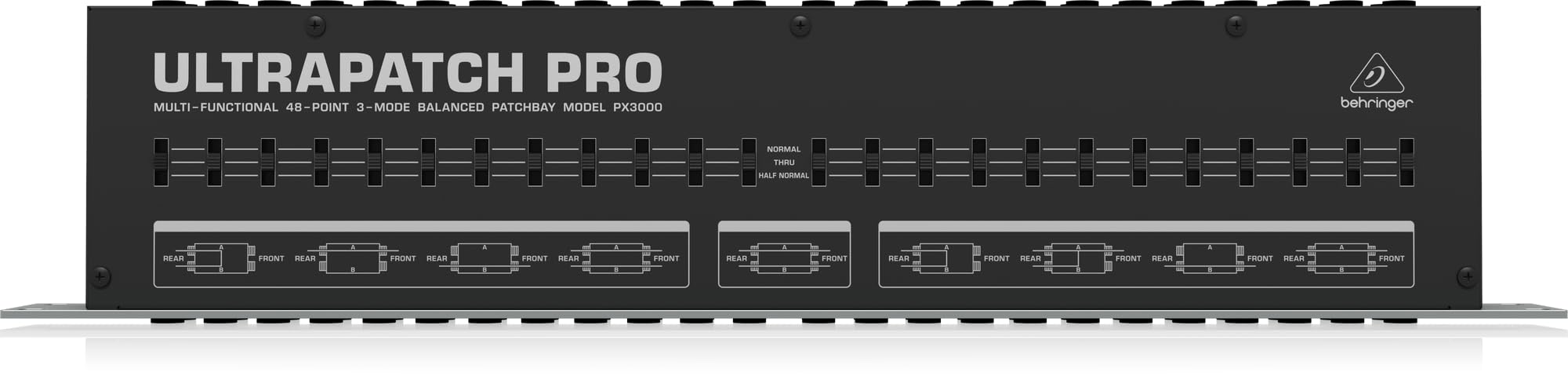 Behringer Ultrapatch PX3000 patchbay 48 points TRS