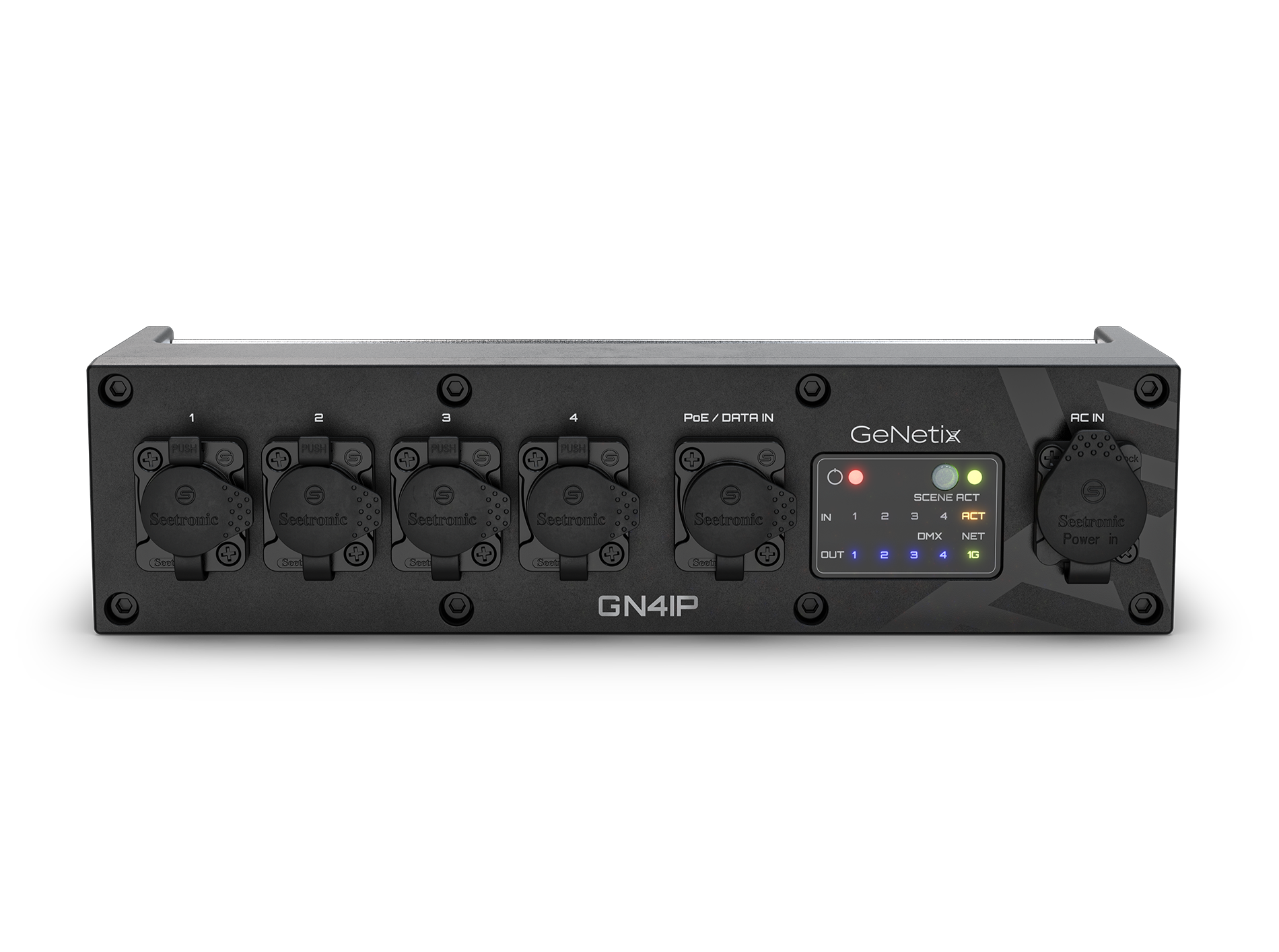 Chamsys GeNetix GN4IP node DMX IP65 4 ports PoE