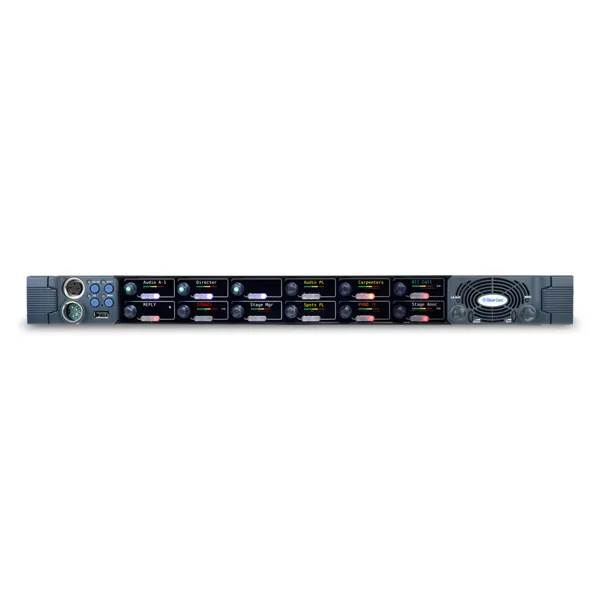 Clear-Com V12RD panel intercom 12 clés Rotary