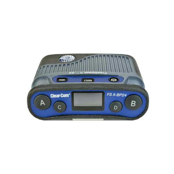 Clear-Com FreeSpeak II BP24-II boîtier ceinture 2,4 GHz