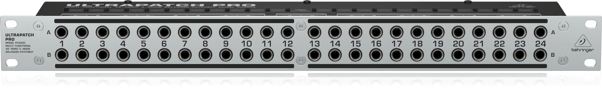 Behringer Ultrapatch PX3000 patchbay 48 points TRS