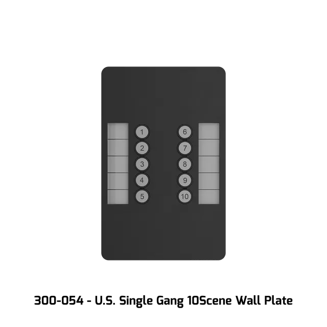 ChamSys GeNetix 10Scene plaque murale DMX 10 boutons pack 2