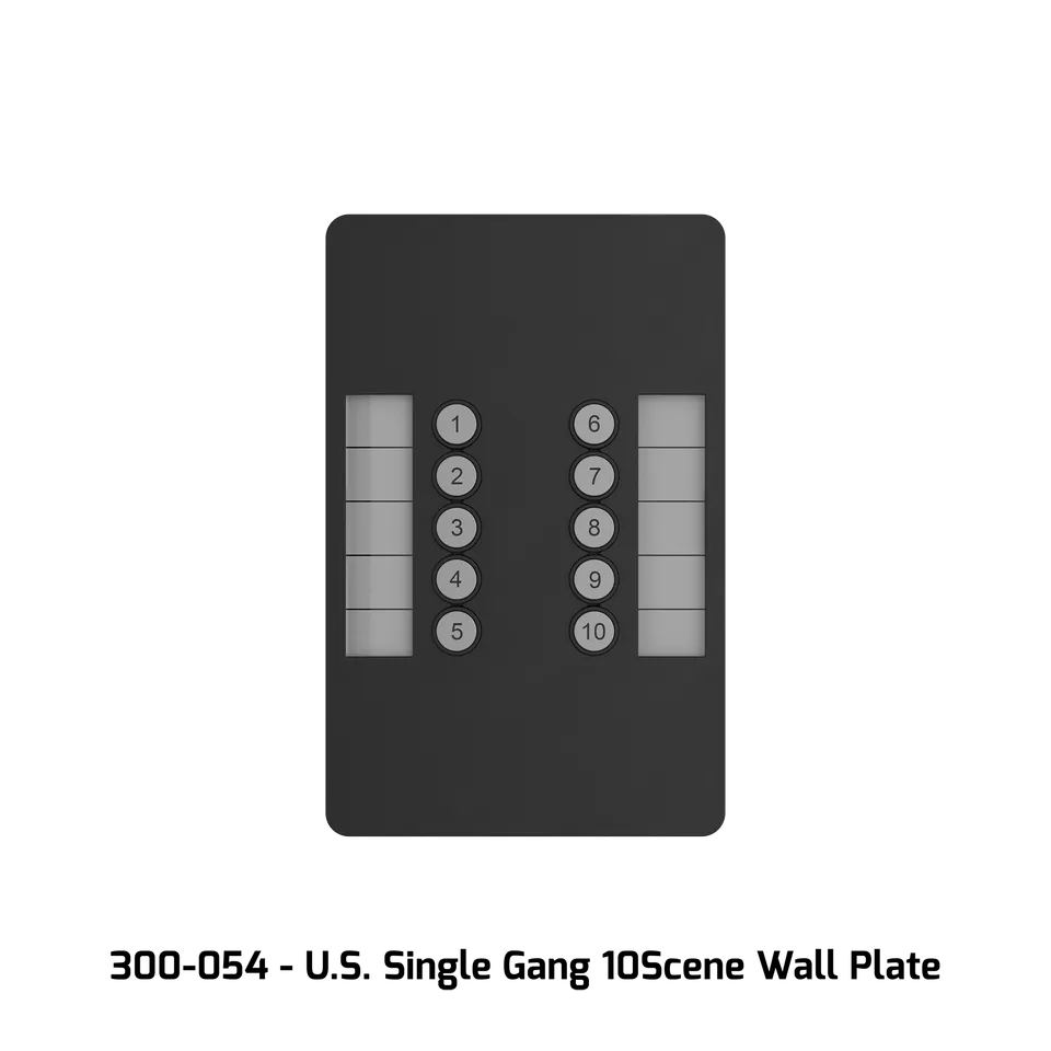 ChamSys GeNetix 10Scene plaque murale DMX 10 boutons pack 2