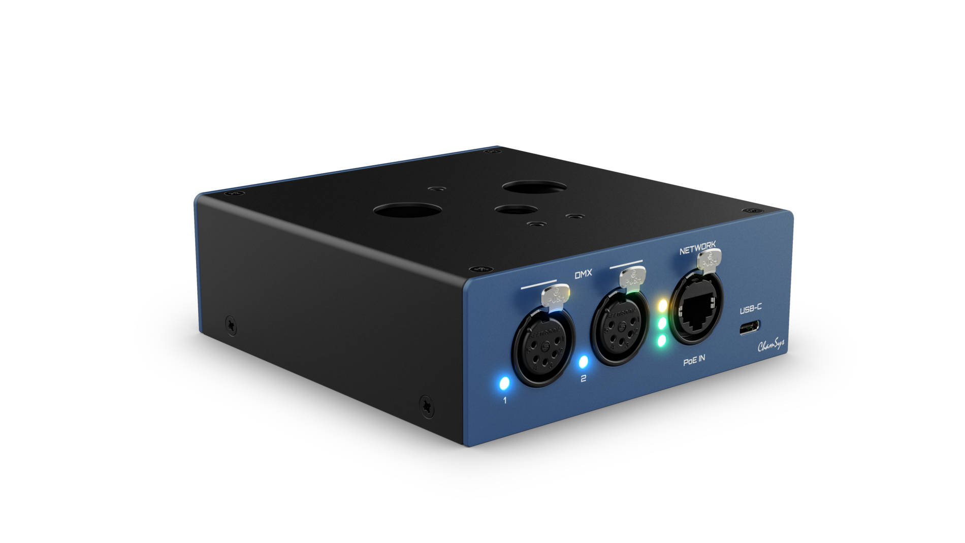ChamSys GeNetix GN2 node Ethernet-DMX 2 ports USB-C