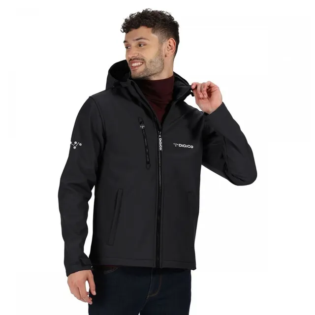 DiGiCo SD-Range Venturer veste softshell noire capuche S-XXL