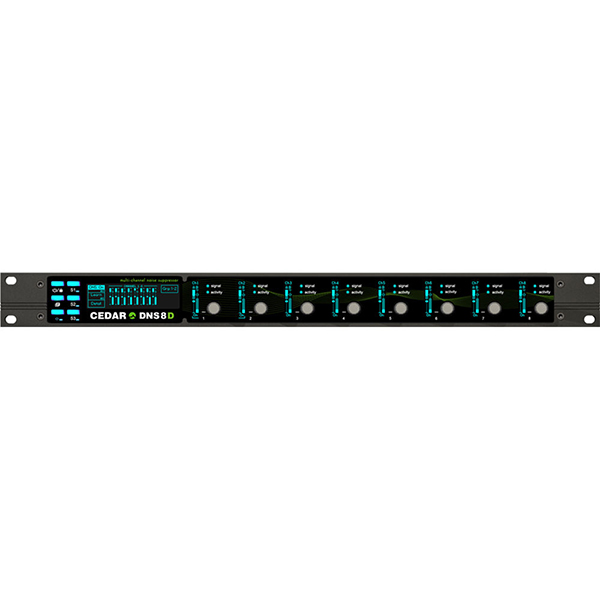 Fréquence Mixage Cedar DNS8-D Live processeur bruit Dante