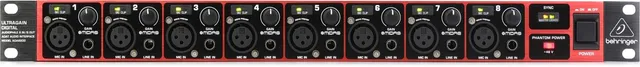 Behringer ADA8200 interface audio ADAT 8 canaux Midas